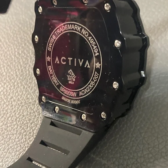 Activa Circuit Men’s 44mm Skeleton Dial Black Watch
ACW2305-007 - Picture 5 of 6